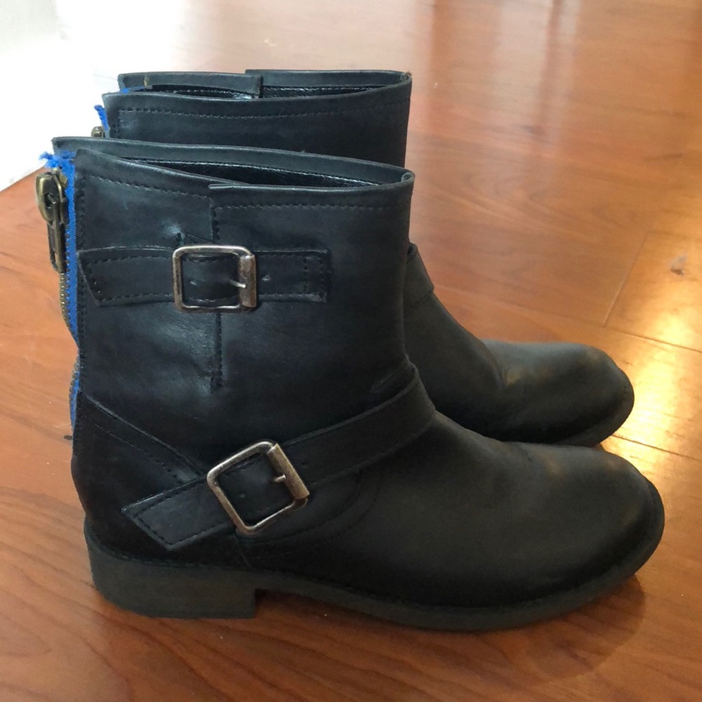Steve Madden Black Short Boots